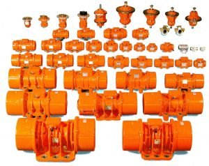 Electric and pneumatic vibratory motors