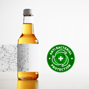 Antibakterielle etiketten Antibakterielle etiketten