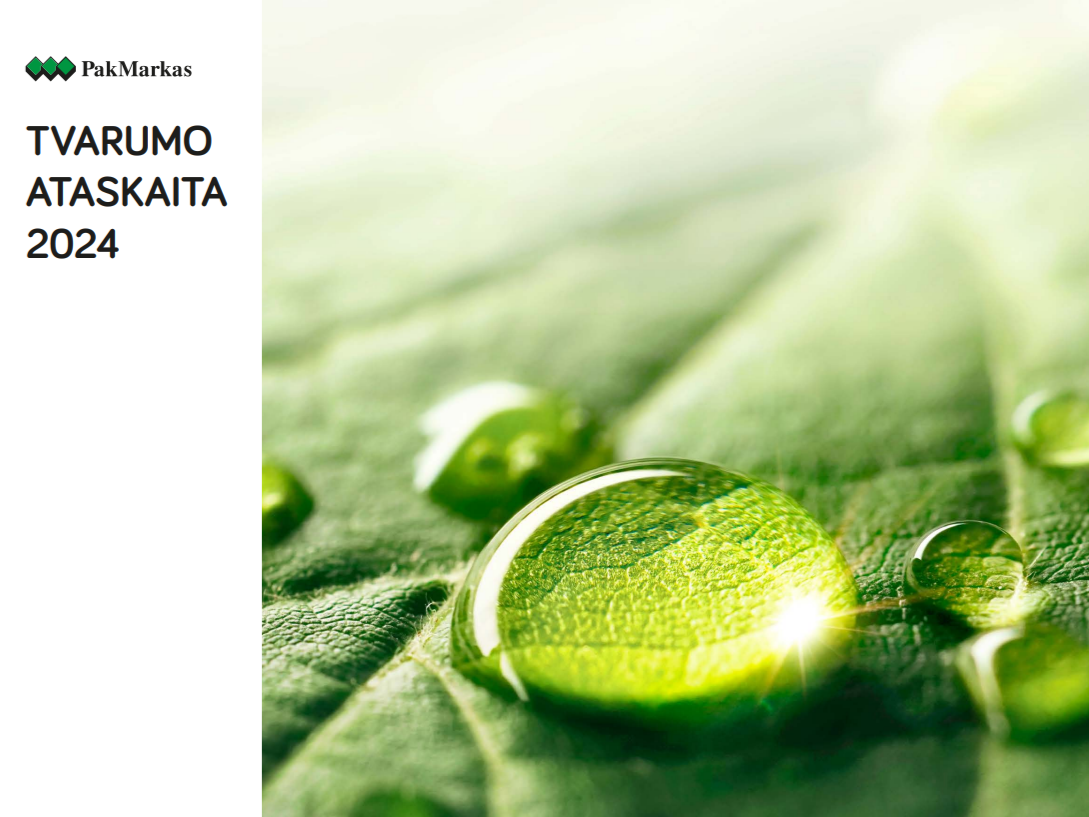 Tvarumo ataskaita 2024